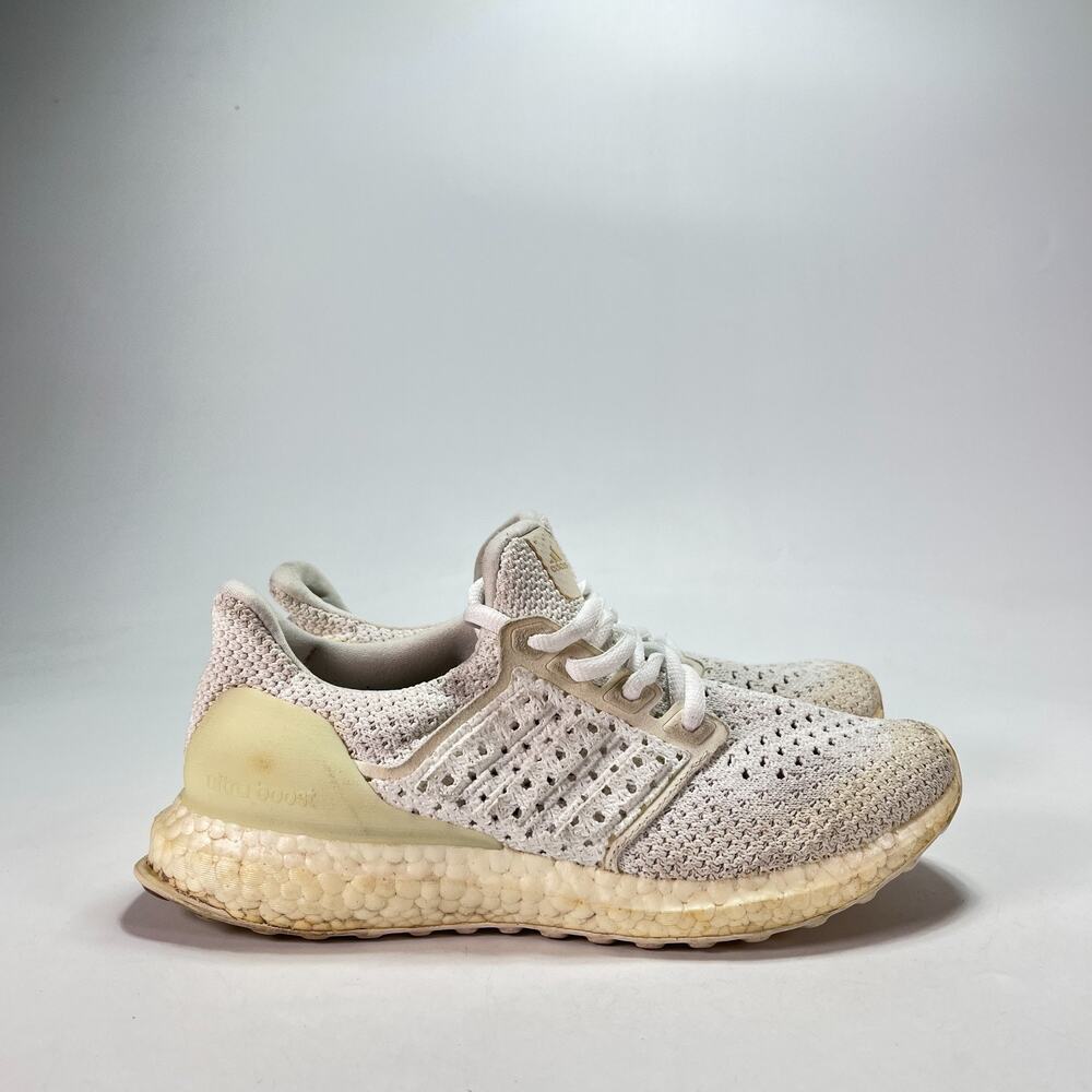 adidas UltraBoost 1.0 Clima White Grey Running Shoes CP8773 Youth Size 5.5